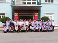 Sinh viên khóa 5 tham gia thi tuyển vào Công ty Canon Bắc Ninh