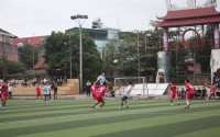 Khai mạc Giải bóng đá, bóng chuyền hơi sinh viên chào mừng ngày Nhà giáo Việt Nam