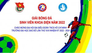 Điều lệ thi đấu giải bóng đá sinh viên khoa Điện năm 2022