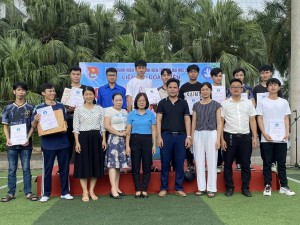 Liên chi đoàn Điện tổ chức chương trình Ngày hội sinh viên khỏe năm học 2023-2024 hướng tới chào mừng 41 năm ngày Nhà giáo Việt Nam 20/11