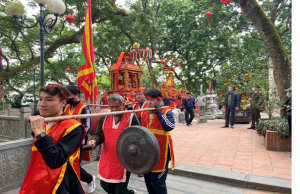 Sinh viên Đại học Sao Đỏ với hoạt động tình nguyện góp phần bảo tồn và phát huy giá trị di sản văn hóa – tín ngưỡng của lễ hội Đền Cao
