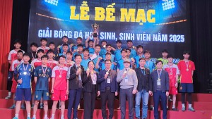 Khoa Điện đè bẹp Khoa Cơ Khí 4-0, lên ngôi vô địch đầy...