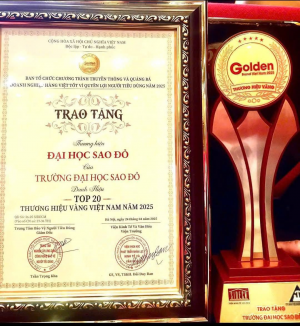 SDU – Vinh danh Top 20 Thương hiệu vàng Việt Nam năm...
