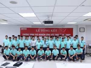 LỄ TỔNG KẾT CHƯƠNG TRÌNH TRẢI NGHIỆM CÔNG VIỆC THỰC TẾ TẠI CANON VIỆT NAM...