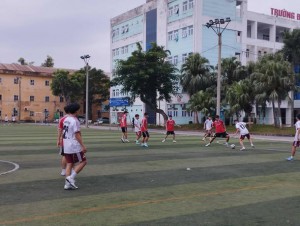 🔥 Trận cầu bùng nổ! 🔥DK14–TDH1 và DK15–TDH5 ⚽💪