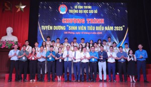 🍀 Tuyên dương “Sinh viên tiêu biểu năm 2025”
