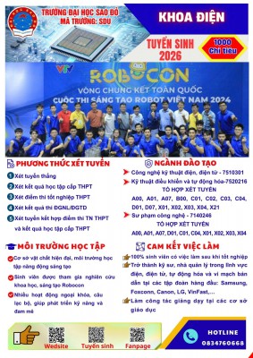 Tuyển sinh năm học 2026-2027