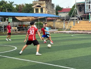 ⚽🔥 GIẢI BÓNG ĐÁ NAM K17 KHOA ĐIỆN – CHIẾN THẮNG SÁT NÚT!