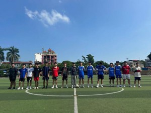 ⚽🔥 GIẢI BÓNG ĐÁ NAM K17 KHOA ĐIỆN – TIẾP ĐÀ CHIẾN THẮNG!