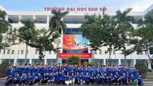 🔥 TUỔI TRẺ TRƯỜNG ĐẠI HỌC SAO ĐỎ XUẤT QUÂN TÌNH NGUYỆN PHỤC VỤ LỄ HỘI CÔN SƠN – KIẾP BẠC MÙA THU NĂM 2026 💙 SẮC XANH SINH VIÊN KHOA ĐIỆN SẴN SÀNG LÊN ĐƯỜNG!